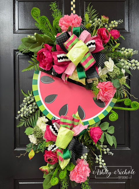 *READY to SHIP* - Sweet Hot Pink Watermelon Swag - 36"