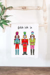 19" x 28" Cotton Tea Towel - Nutcracker