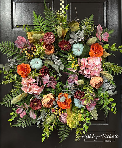 The Elegance of Fall Wreath