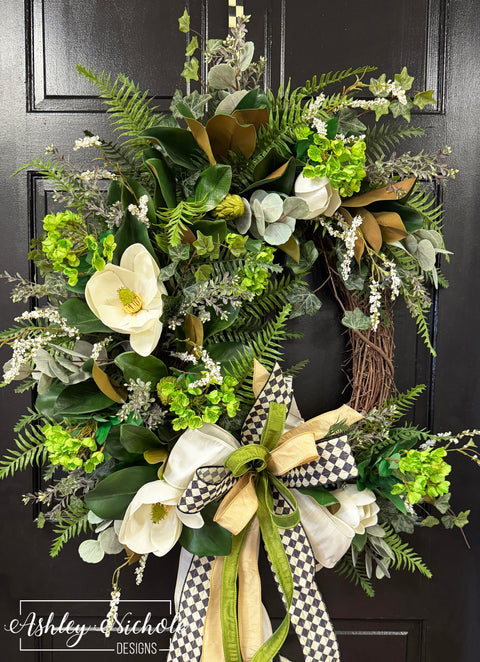 The Magnolia Cottage Wreath
