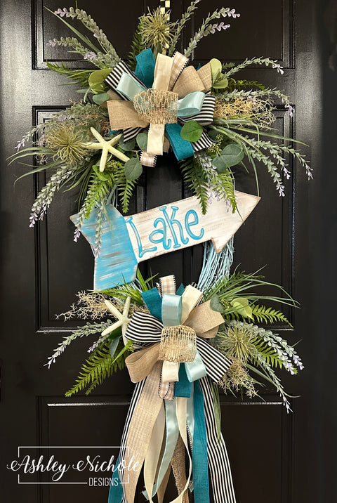 This way to the LAKE Wreath