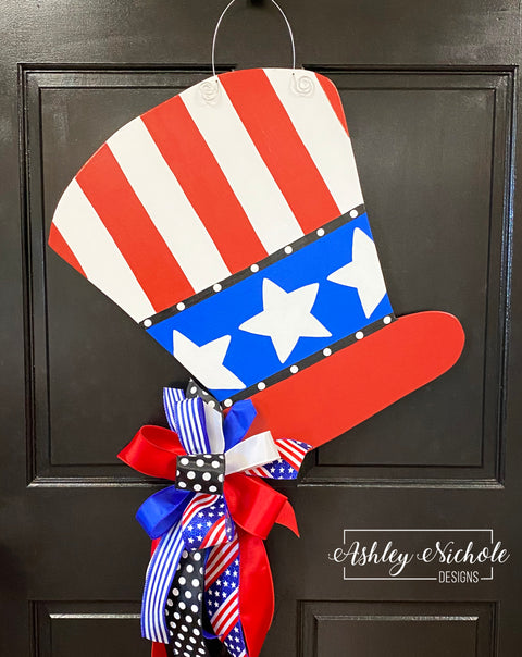 Uncle Sam Hat Door Hanger