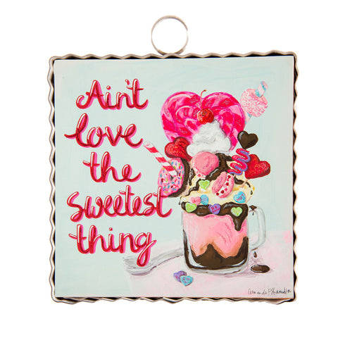 Mini Sweet Love Print Charm