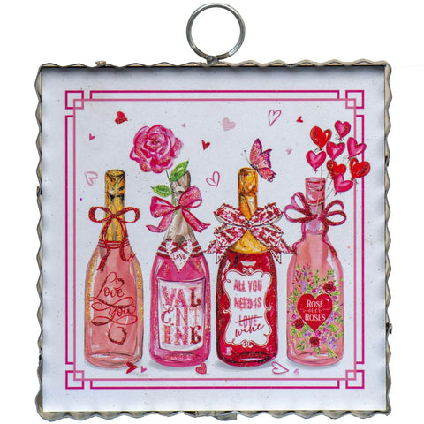 Love in a Bottle Print Charm Attachment