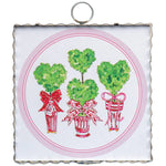 Potted Love Round Print Charm Attachment