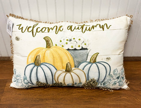 Welcome Autumn Pillow