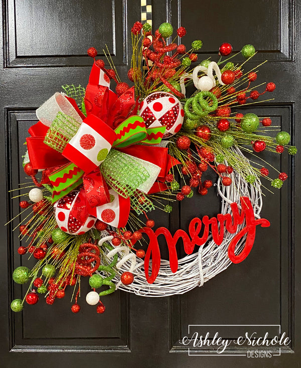 Grinch Inspired Hand and Ornament - Door Hanger – AshleyNichole Designs