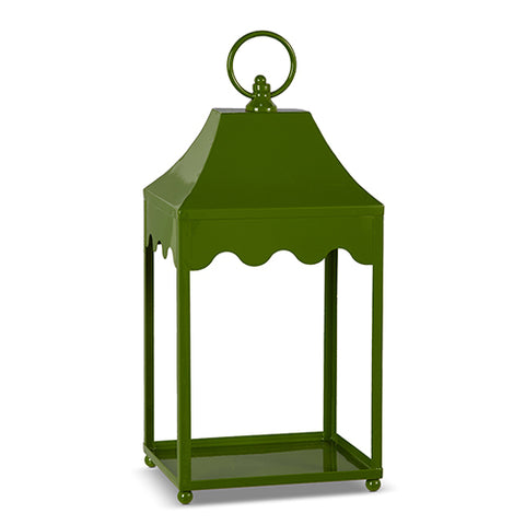 18" Lantern - Green