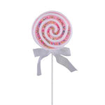 14" Sprinkle Peppermint Swirl Lollipop