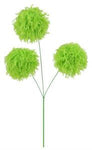 16" Furry Ball Spray - Grinch Inspired - Lime Green