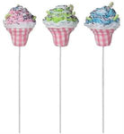 23"L CUPCAKE SPRAY-Pink Green Blue