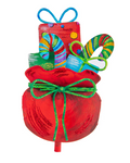 Merry & Bright Santa Bag Finial