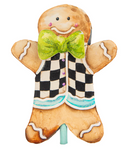 Gingerbread Boy Finial