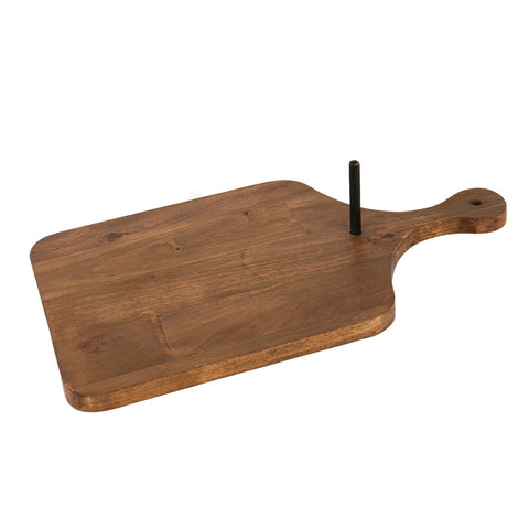 Natural Charcuterie Board - Small Finial Stand