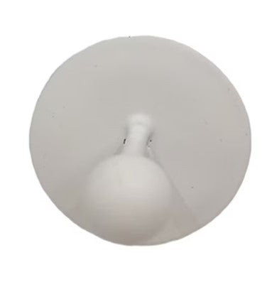 Removeable Magnetic Grommet Holder - White