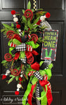 "You're a Mean One" Grinch Wreath