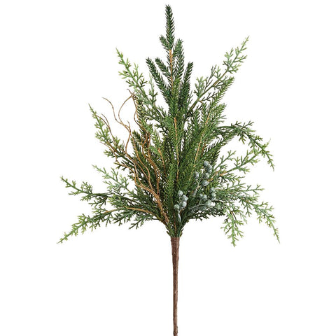 18" Juniper/Cypress Pick - Green