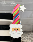 Santa - Colorful & Festive - Christmas Mini Piece (Magnet/Velcro)