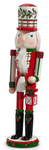 17.75" Plaid and Holly Nutcrackers - Choose from 2 styles