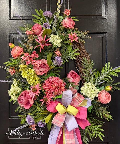 Blooming Belle Floral Wreath