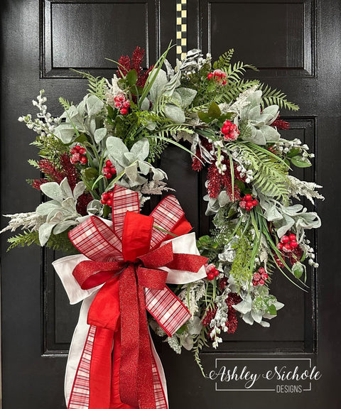 **Winterberry Elegance Wreath**