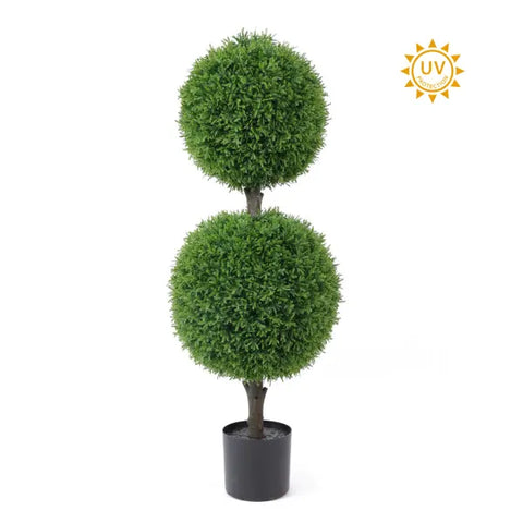 37" Cedar Topiary Tree - Green