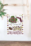 19" x 28" Cotton College Town Tea Towel - Tallahassee, FL