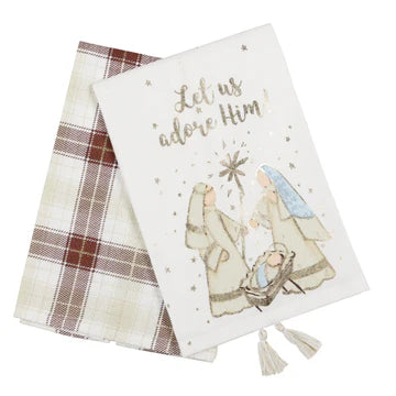 Holy Family Tea Towels - Set of 2