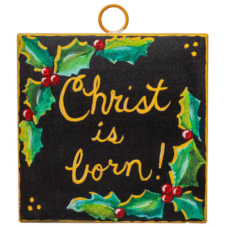 Mini Gallery Christ Is Born Charm Attachment