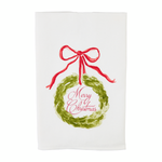 Merry Christmas Topiary Hand Towel