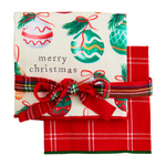 Classic Christmas Ornaments Hand Towel Set