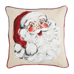 Painted Santa Pillow