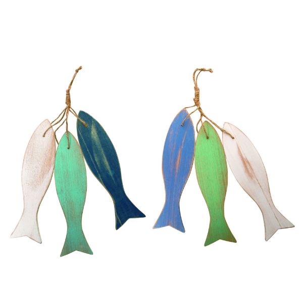 Hanging Fish Decor -Set of 3 – AshleyNichole Designs