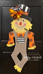 Scarecrow - Oversized - Door Hanger - Orange
