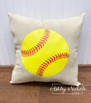 Custom - Softball Pillow