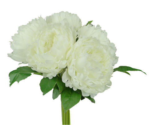 Peony Bouquet X5 - Choose from 3 Colors