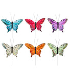 Monarch Butterfly Pick-Set of 6
