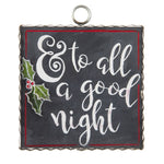 Mini "To All A Good Night" Print