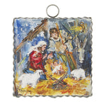 Mini Nativity Print  Charm Attachment