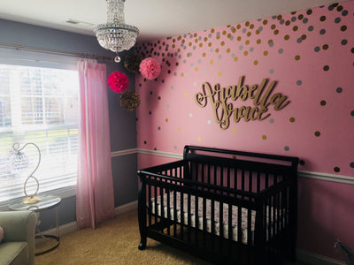 Calligraphy Name Monograms (Hand-Painted)