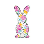 Artful Bunny Door Hanger - Metal