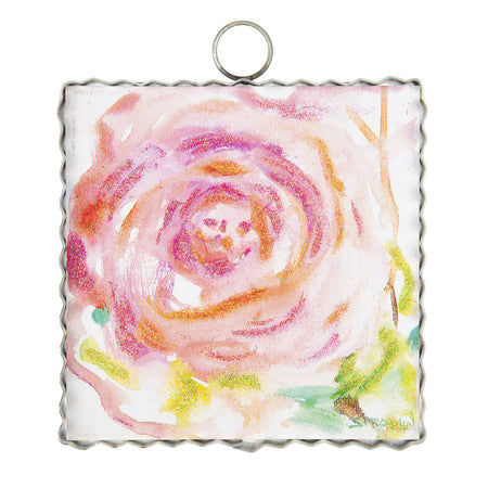 Mini Rose Print Charm Attachment