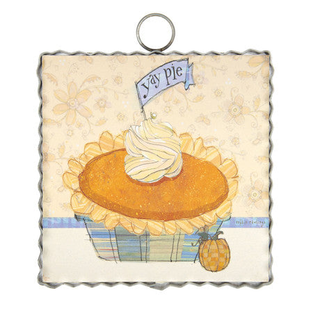 Mini "Yay Pie" Print Charm