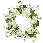 24" Hydrangea/Blossom Wreath