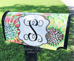 Floral Sunflower-Welcome-Vinyl Mailbox Cover