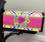 Full Bloom Wreath of Florals Mailbox Cover