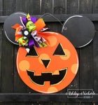 Mickey Mouse Halloween Door Hanger