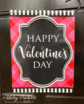 Happy Valentine's Day Vinyl Flag