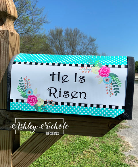 He is Risen - Magnetic Vinyl Mailbox Cover