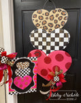 Heart Stack Elegant Valentine Door Hanger